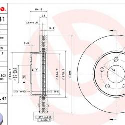 BREMBO 09B28041