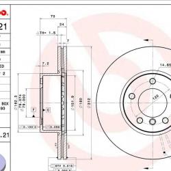 BREMBO 09B33721