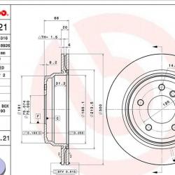 BREMBO 09B33821