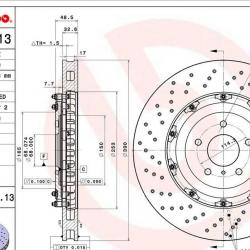 BREMBO 09B38613