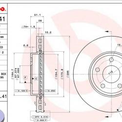 BREMBO 09B43641