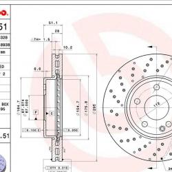 BREMBO 09B43651