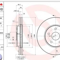 BREMBO 09B45211