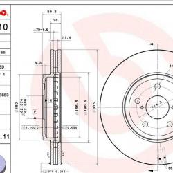 BREMBO 09B45411