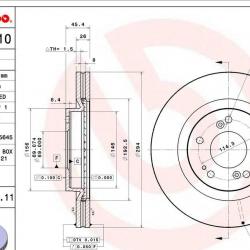 BREMBO 09B45911