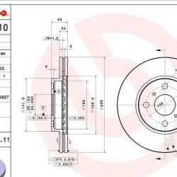 BREMBO 09B46011