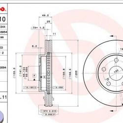 BREMBO 09B49411