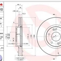 BREMBO 09B52511