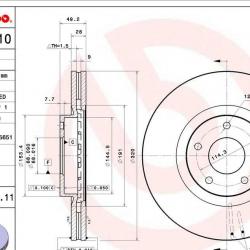 BREMBO 09B53011