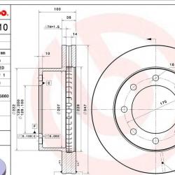 BREMBO 09B53310