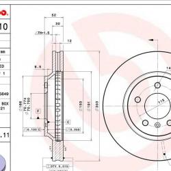 BREMBO 09B53511