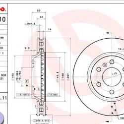 BREMBO 09B53711