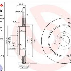 BREMBO 09B54111