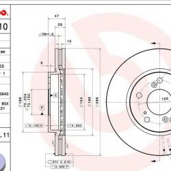 BREMBO 09B55511