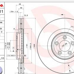 BREMBO 09B55611