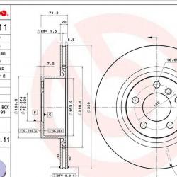 BREMBO 09B56911