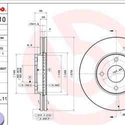 BREMBO 09B58811