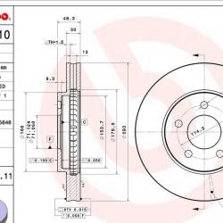 BREMBO 09B58911