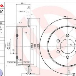 BREMBO 09B59511