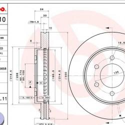 BREMBO 09B59711