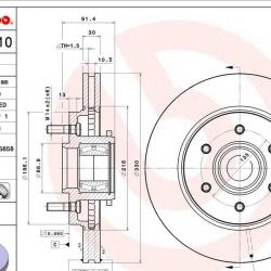 BREMBO 09B59910