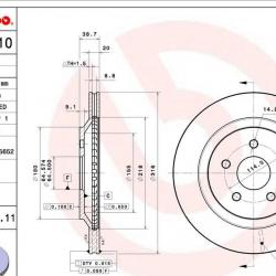 BREMBO 09B60811