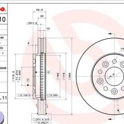 BREMBO 09B60911