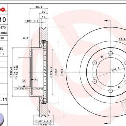 BREMBO 09B63411