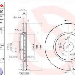 BREMBO 09B64811