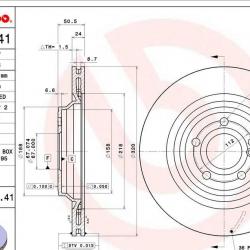 BREMBO 09B74341