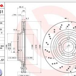 BREMBO 09B74351