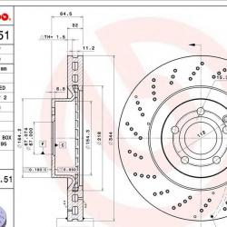 BREMBO 09B74651