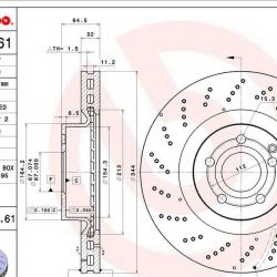 BREMBO 09B74661