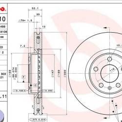 BREMBO 09B82211