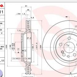 BREMBO 09B84211