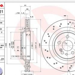 BREMBO 09B84221