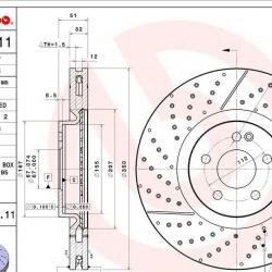 BREMBO 09B91311