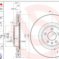 BREMBO 09B97011