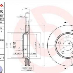 BREMBO 09C00311