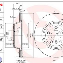 BREMBO 09C11711