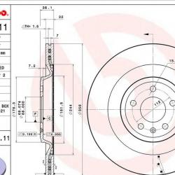 BREMBO 09C17011