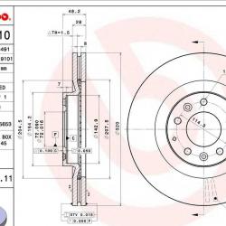 BREMBO 09C17711