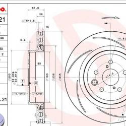 BREMBO 09C18121