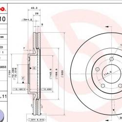 BREMBO 09C18511