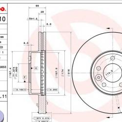 BREMBO 09C22111