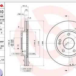 BREMBO 09C24911