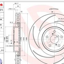 BREMBO 09C26611