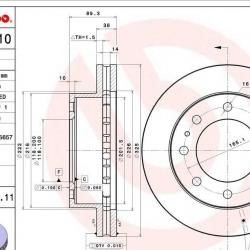 BREMBO 09C28911