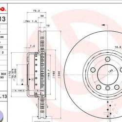 BREMBO 09C39713