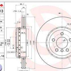 BREMBO 09C40413